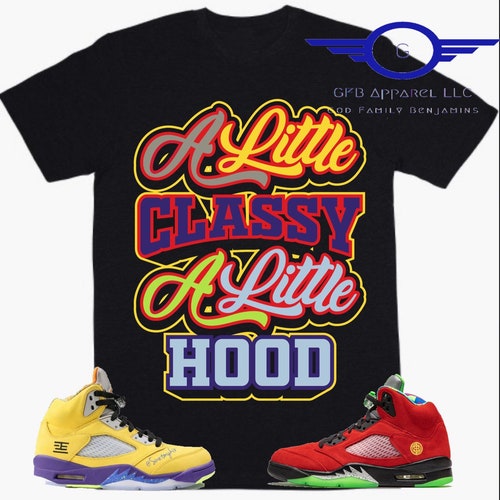 Shirt to Match Jordan Retro 5 What The 