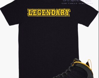 shirts to go with jordan 9 university gold