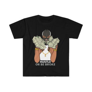Hustle or Be Broke Shirt to Match Retro 13 Black Flint, Jordan 13 Black Flint Shirt, 13s Black Flint Tee
