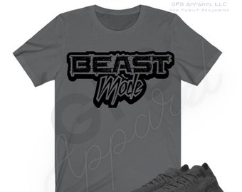 Beast Mode Shirt to Match Yeezy 380 "Supcol", Yeezy 380 Black Shirt