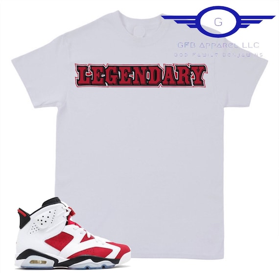 Shirt to Match Jordan Retro Carmine, Legendary Shirt, Retro