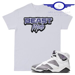 Shirt to Match Jordan  Retro 7 Flint, &quot;Beast mode&quot; Shirt, Retro 7 Flint Shirt