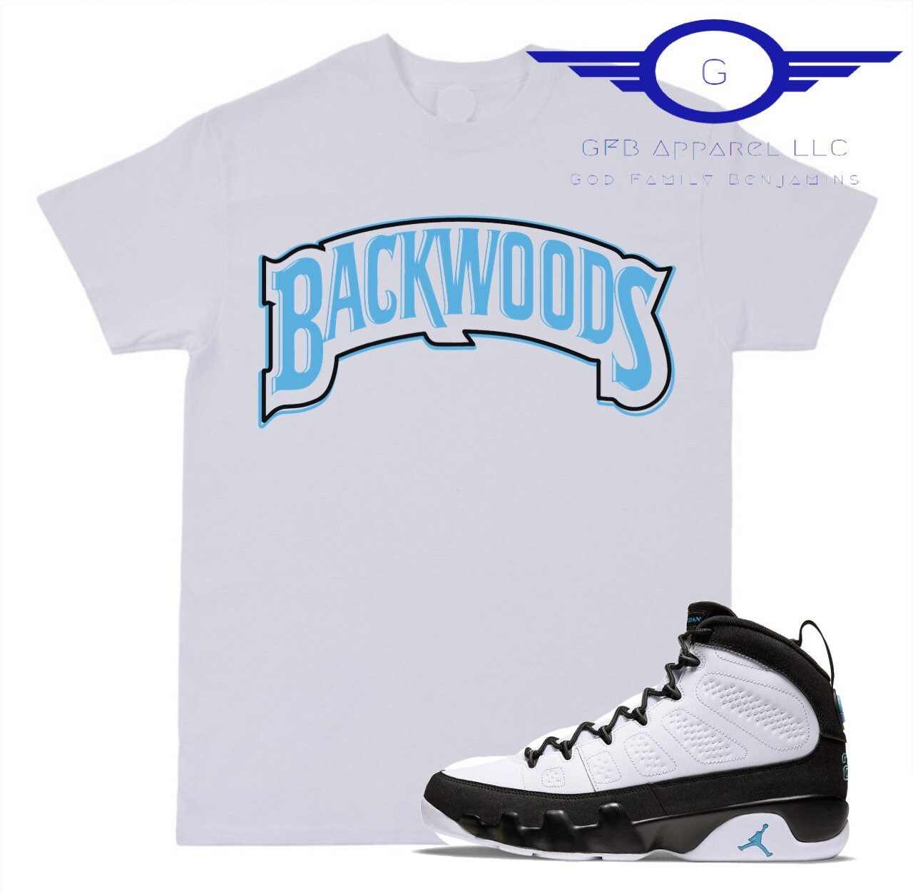 jordan 9 racer blue shirts