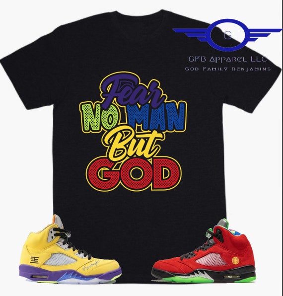 jordan 5 red and yellow shirt