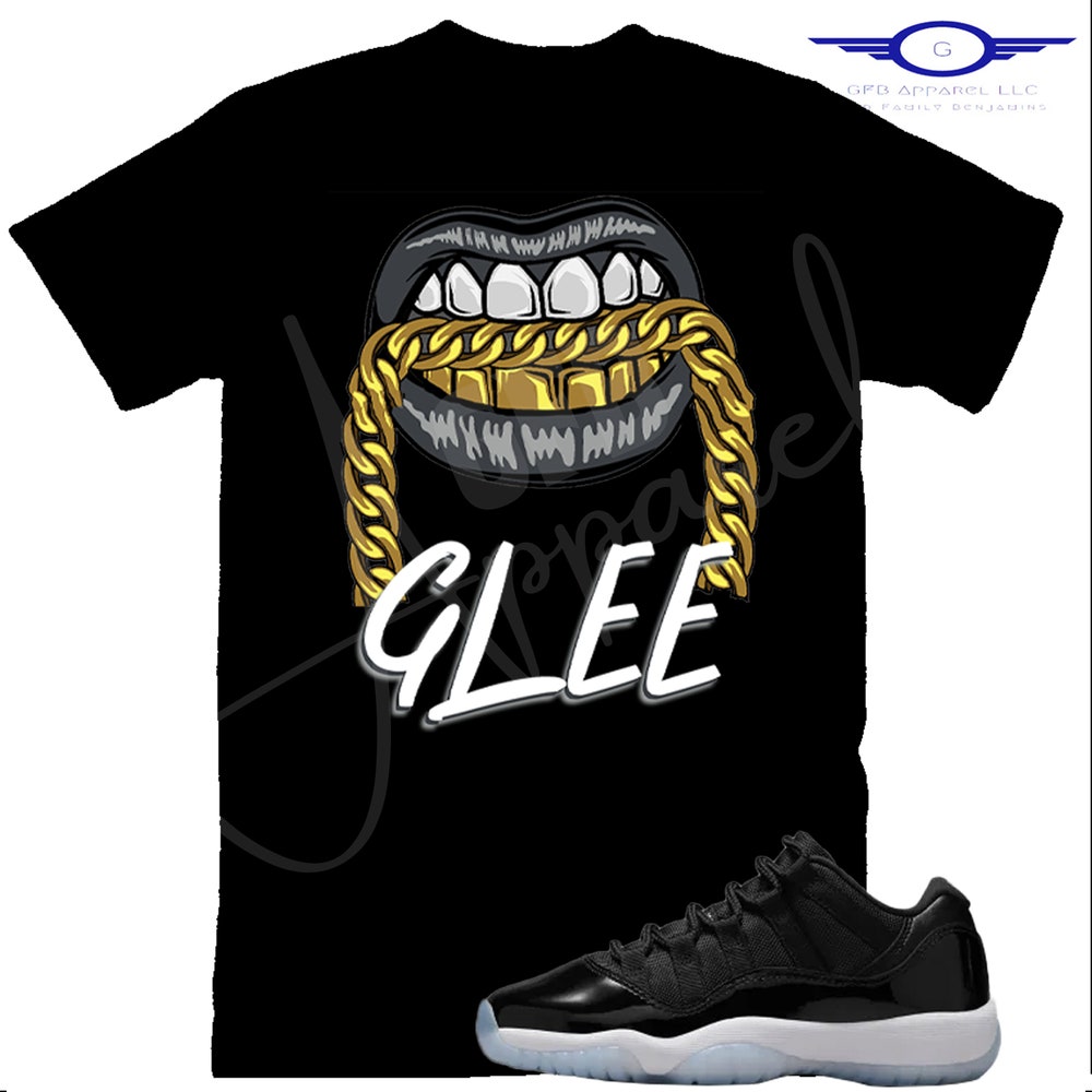 Glee Shirt To Match Retro 11 Low Space Jam, Jordan 11 Low Space Jam Shirt, Low Space Jam 11S Sneaker Tee New Fashion