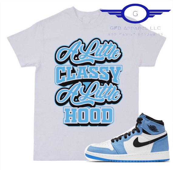 Shirt to Match Air Jordan 1 Retro High OG university 
