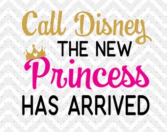 Download Princess Arrived Svg Etsy
