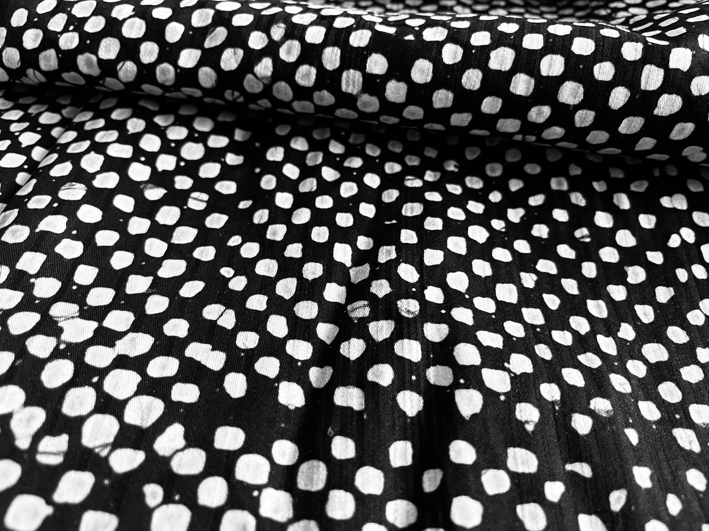 2 yards Handmade Batik Fabric Batik Fabric Black and white Etsy