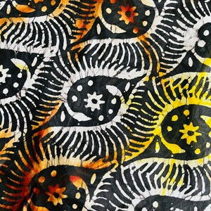 Cotton Batik Adire Brocade Dress Fabric Batik Brocade Fabric Wholesale adire 4.5 yards 4.5 yards,Nigerian Adire Brocade African Fabric
