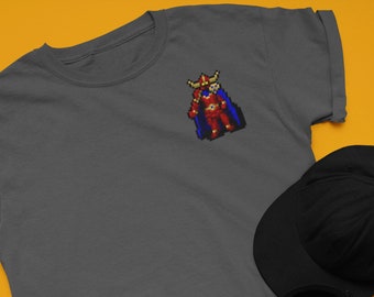 DnD Shirt, 8-bit Hell Knight Shirt, Retro Gamer Shirt, Dungeons and Dragons Shirt, RPG Shirt, Nerd Gift, Gamer Gift, Geek Gift