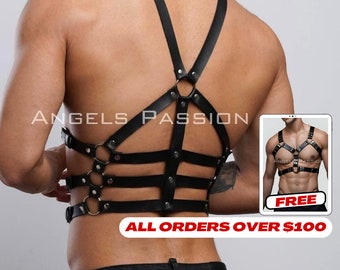 Chest Harness Men Party Outfit Dance Wear Gift for Him