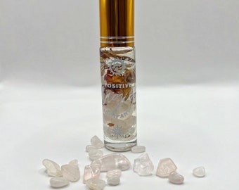Fles etherische rozenolie