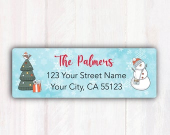 Holiday Return Label - Etsy