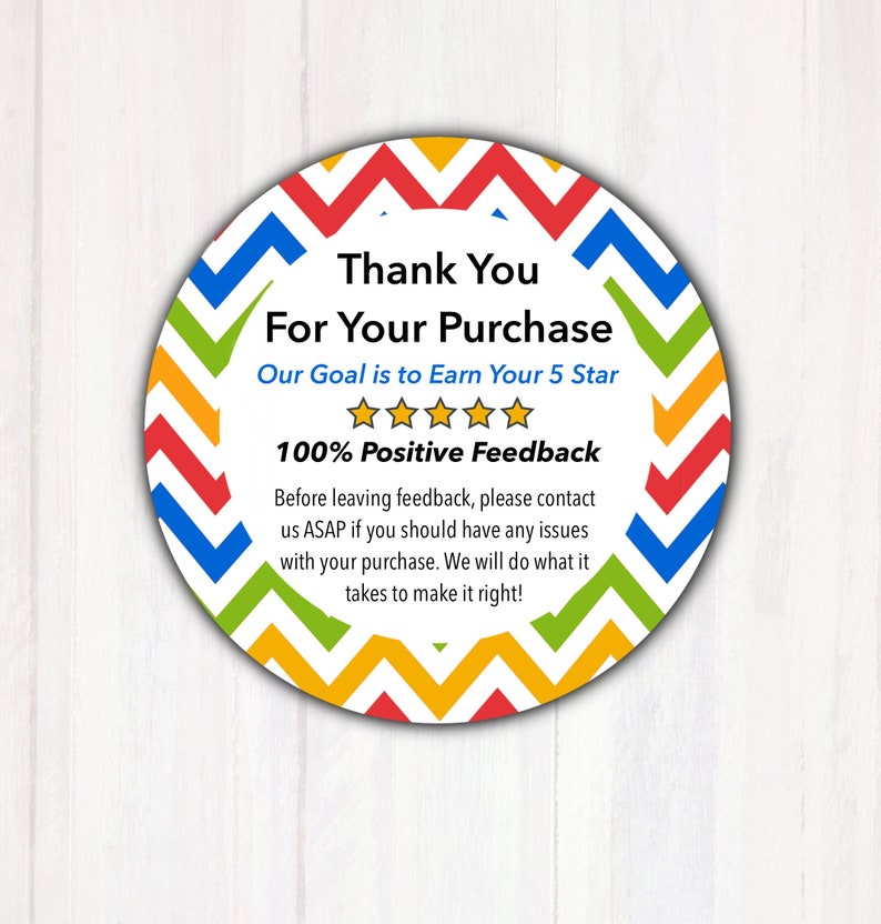 Ebay Thank You for Your Purchase Stickers Ebay Store Package Etsy