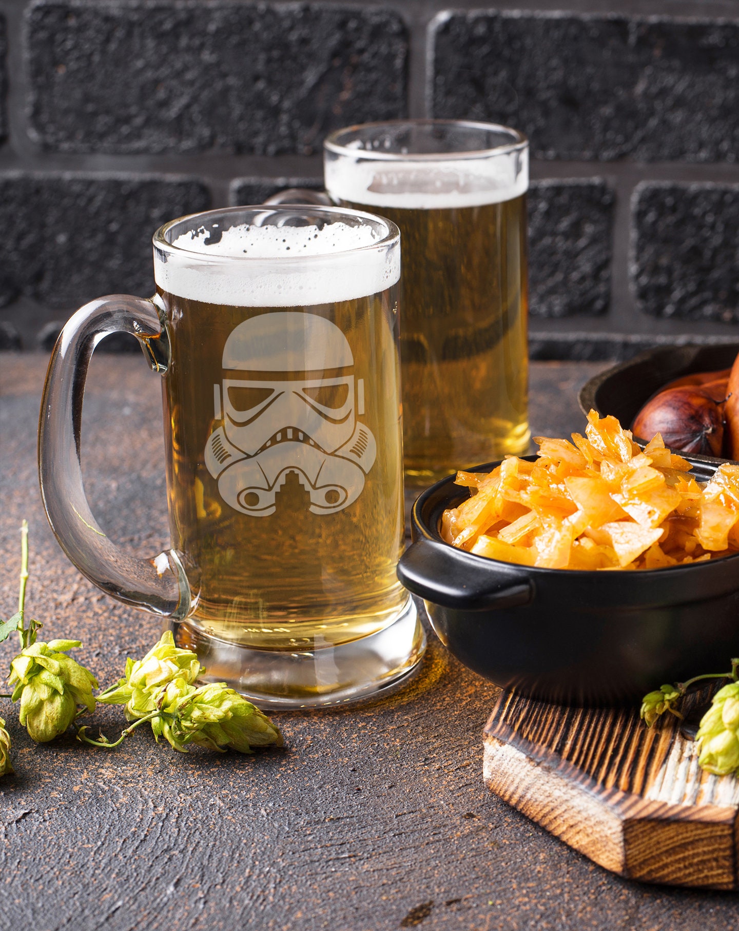 Star Wars Imperial Stormtrooper Custom Glassware Collection Pint