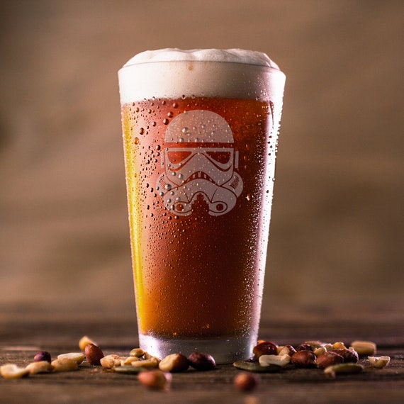 Beer Pint Glass - Star Wars - Stormtrooper