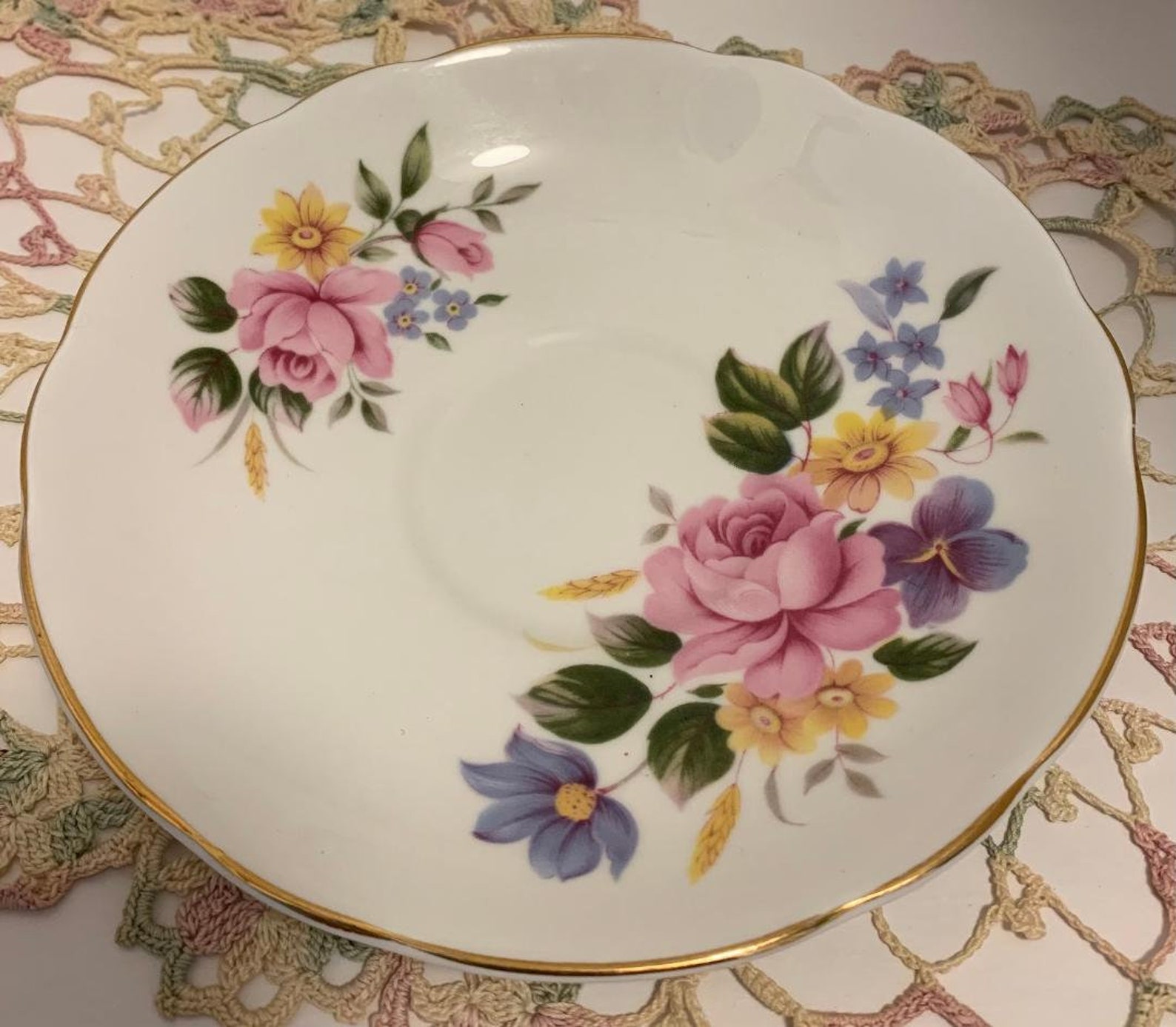 Regency English Bone China Teacup and Saucer Made in England Etsy