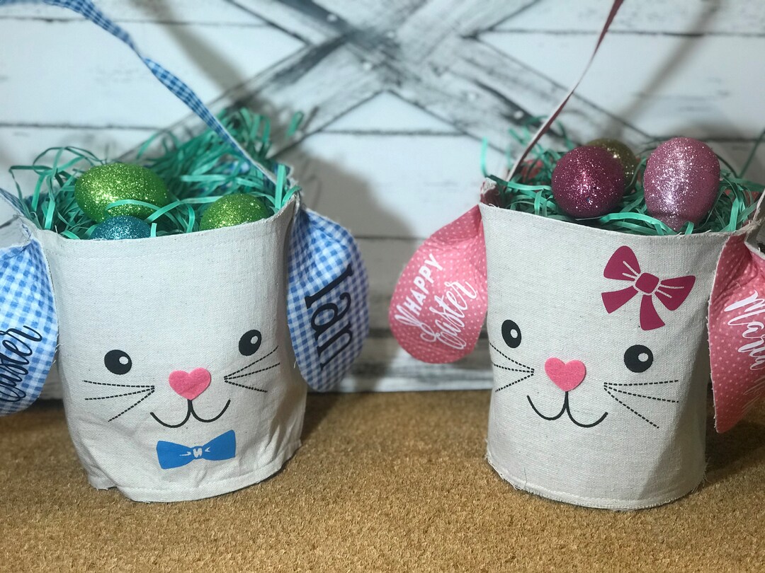 Personalized Easter Baskets Etsy
