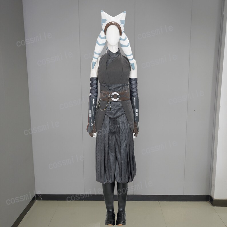 The Mandalorian Ahsoka Tano Cosplay Costume Star Wars Outfit Etsy New