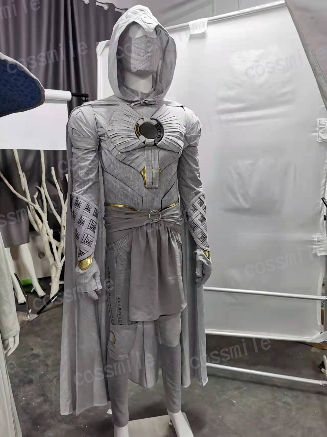 Moon Superhero Knight Marc Cosplay Spector Costume Halloween Etsy