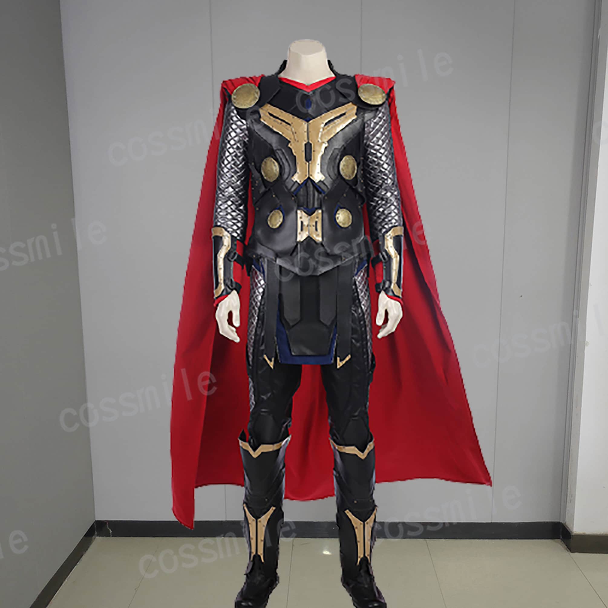 Adult Men Thor 2 God of Thunder Thor Odinson Cosplay Costume Etsy