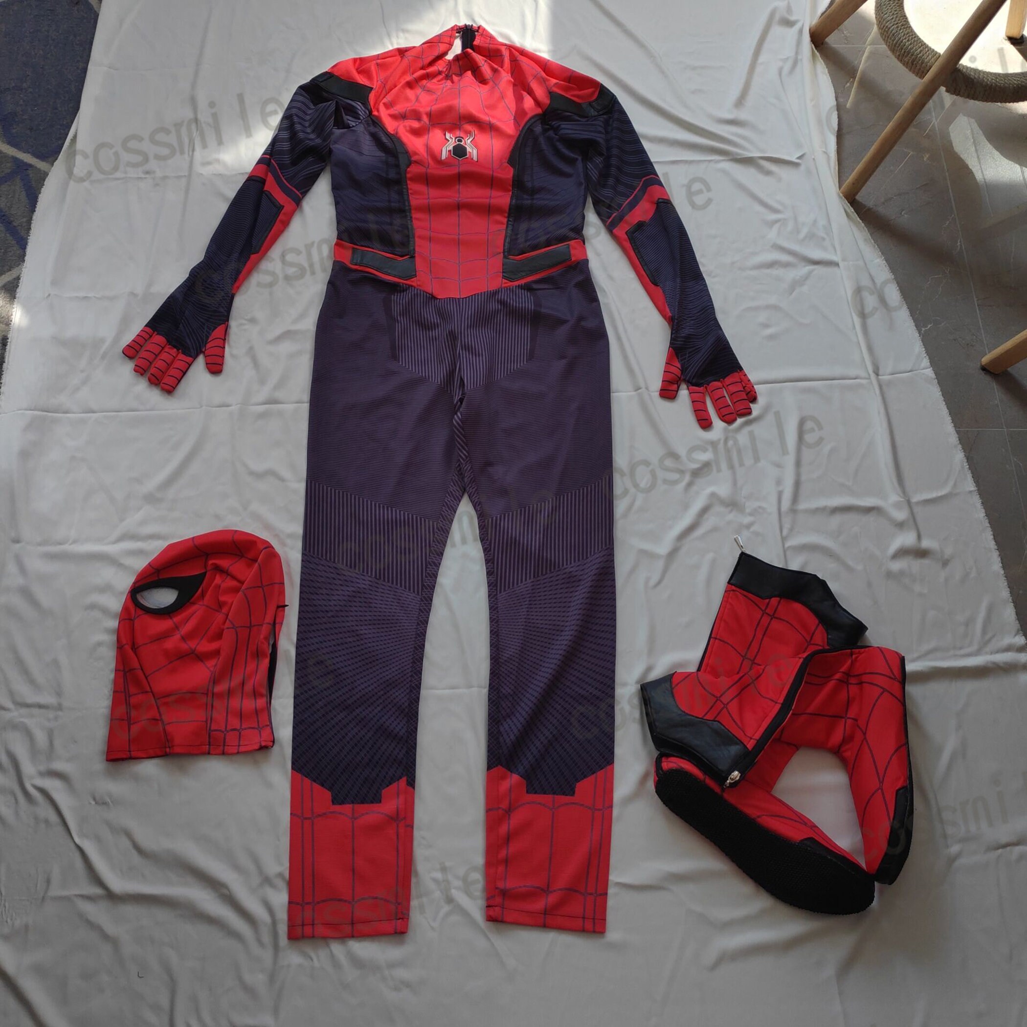 Cosplay Spider Man Far From Home Spider-man Cosplay Costume Spiderman Far From Home Suit With - Etsy