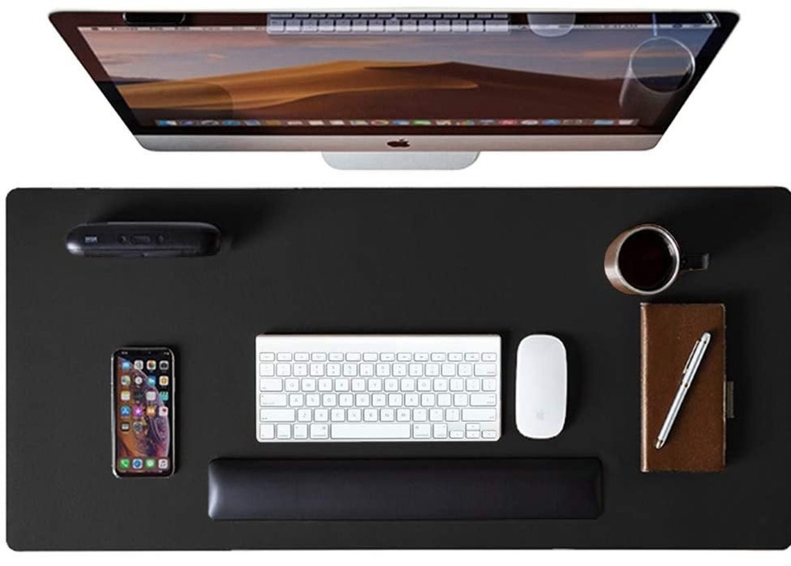 Computer Desk Pad for Laptop and Desktop high Quality PU Etsy