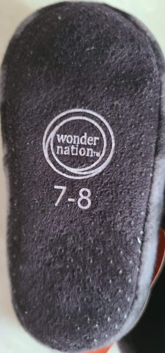 Wonder Nation boy loafer slip op casual schoenen zwart grijs Schoenen Jongensschoenen Loafers & Instappers 