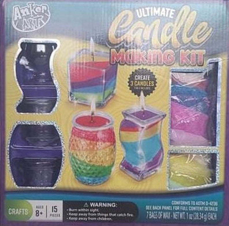 Ultimate candle making craft hobby kit 15pc Etsy