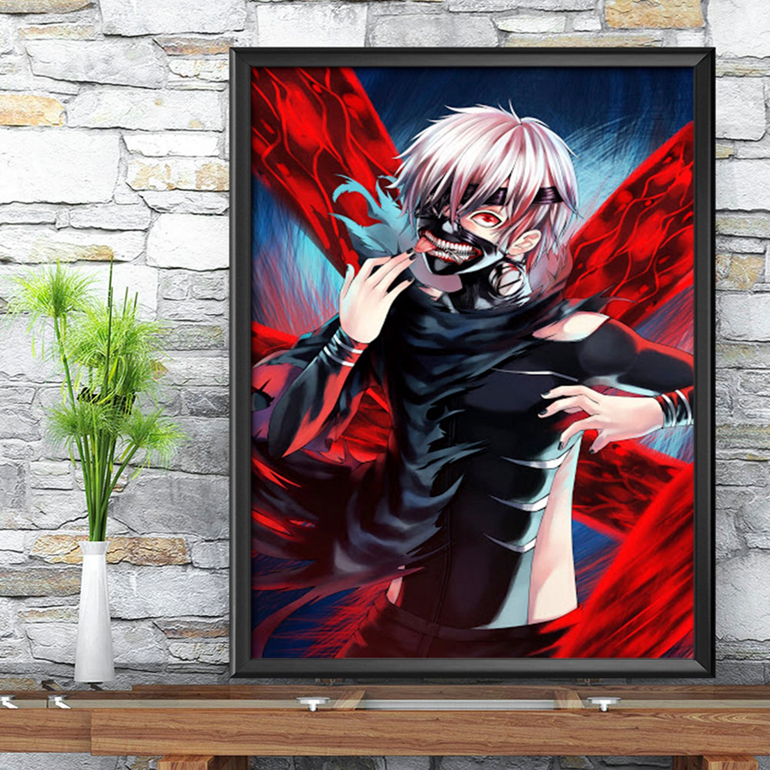 Tokyo Ghoul Poster Anime Poster Wall Art Minimalist Decor | Etsy