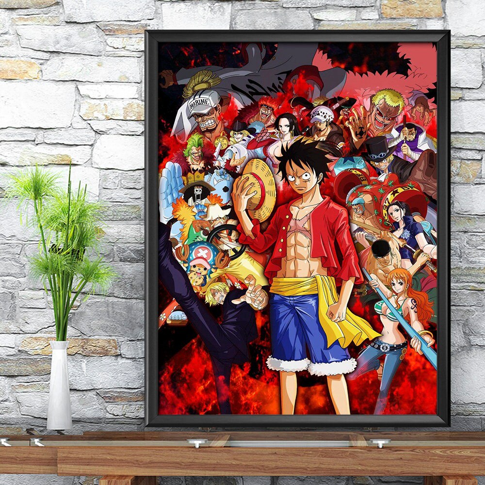 One Piece Printable One Piece Print One Piece Poster One Piece Wall Art