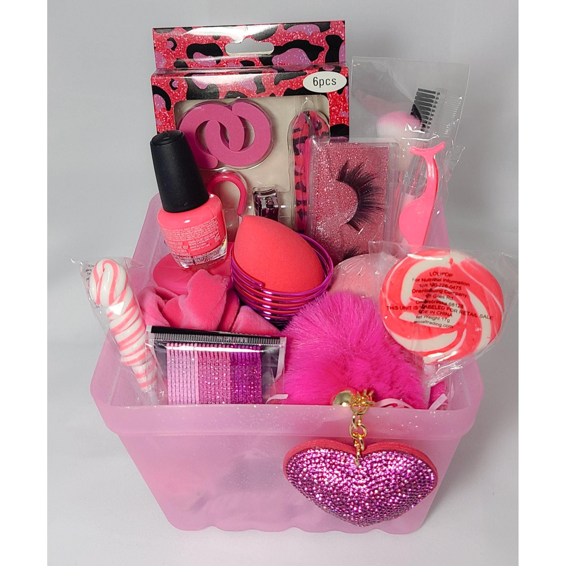 All Things Pink Basket Pink Lover Gift Baskets Beauty - Etsy Norway
