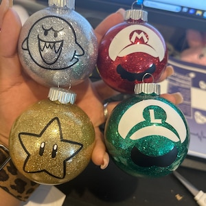 Super Brothers christmas ornaments, Gaming ornament