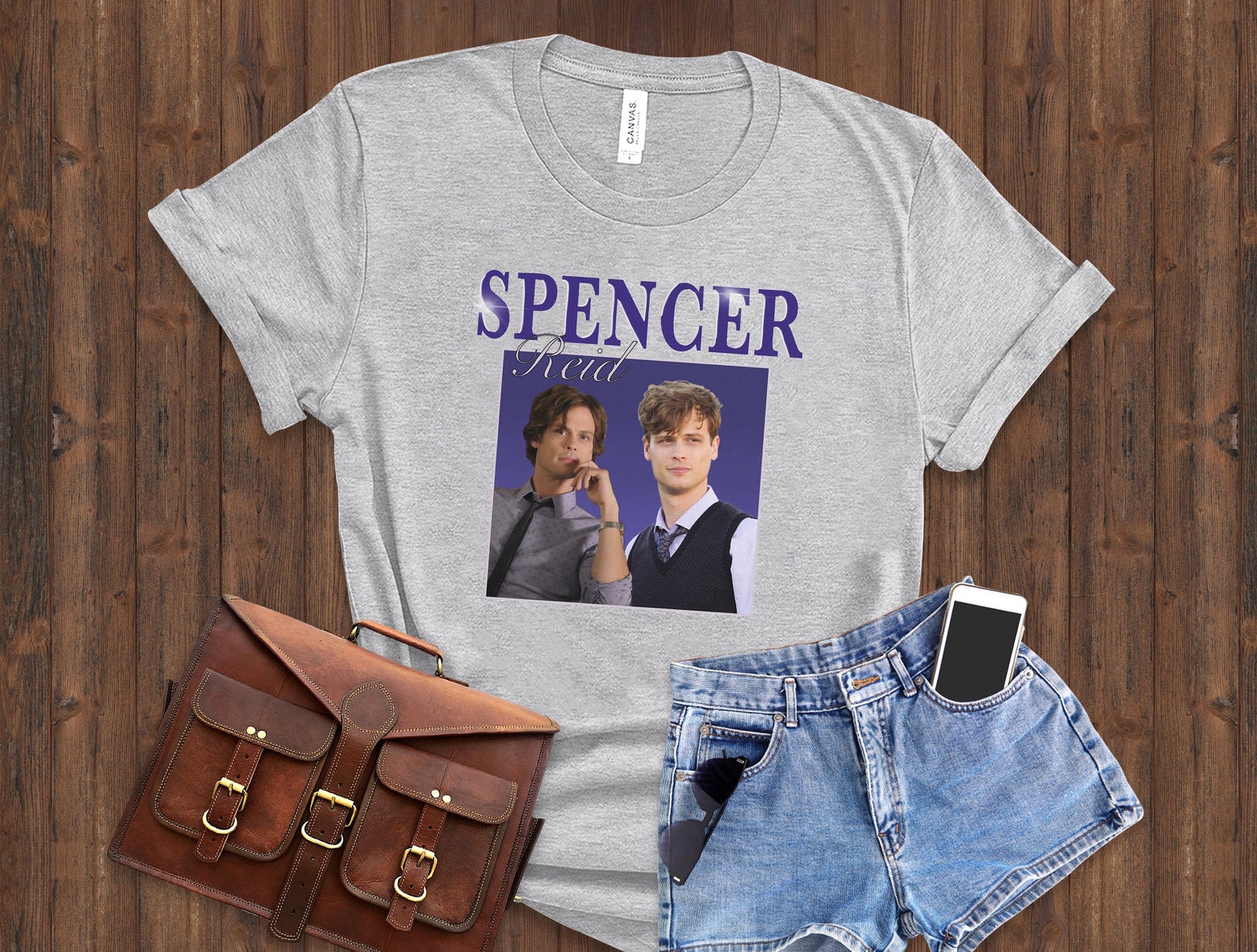 Spencer Reid Shirt Criminal Minds TV Series Shirt Homage Etsy