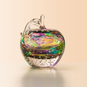 Glass Apple Teacher Appreciation Gift