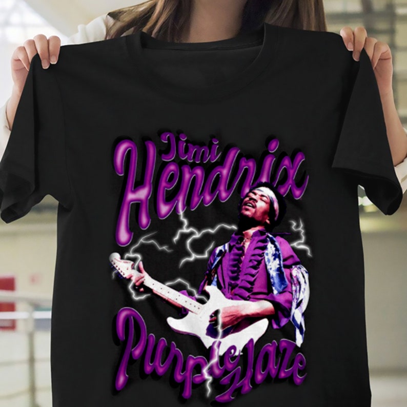 jimi hendrix t shirt purple haze