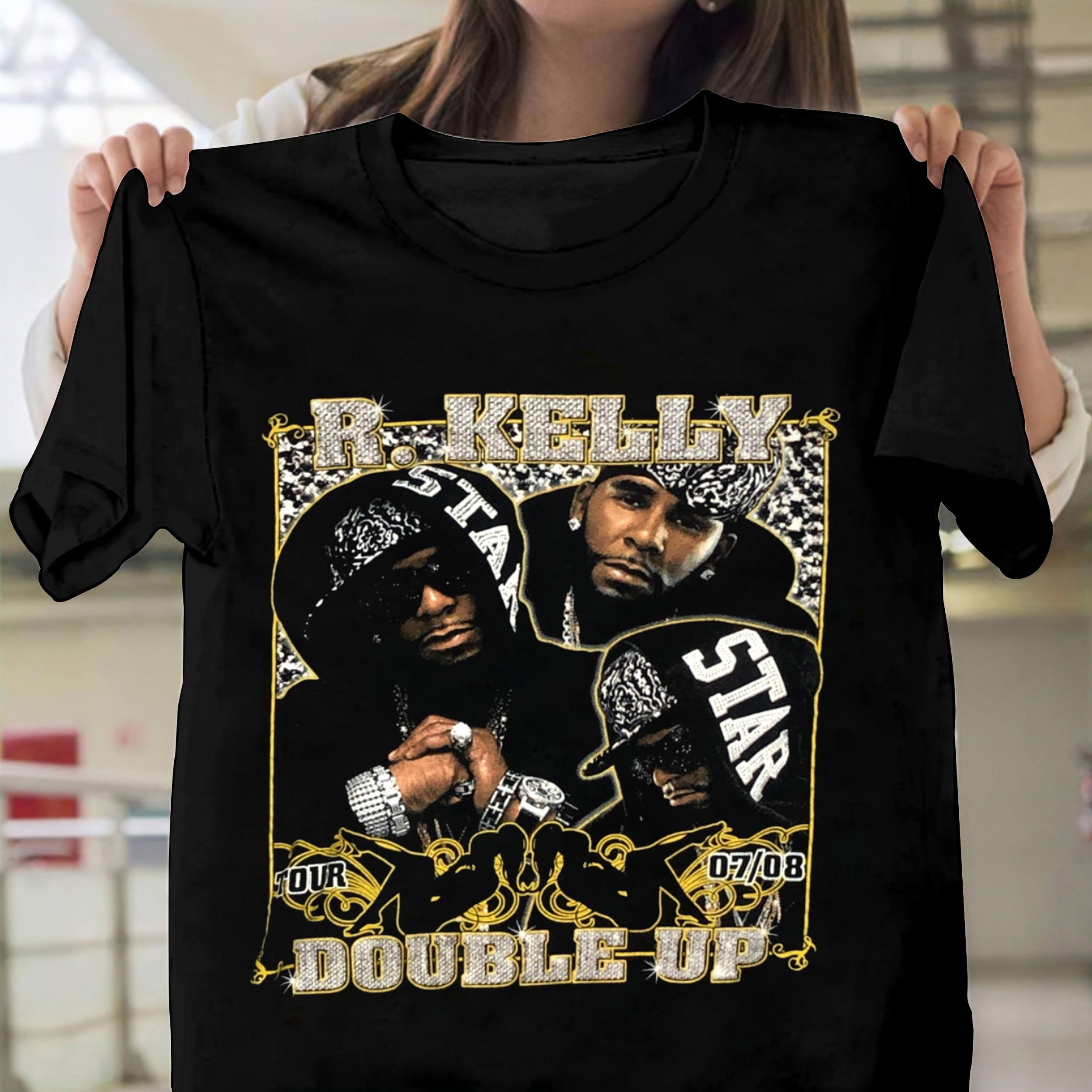 r kelly double up shirt