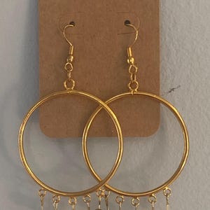 Beaded Earrings, Dangle