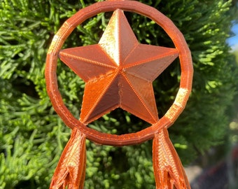 4-pack Christmas Original Mini Parol Ornaments COPPER