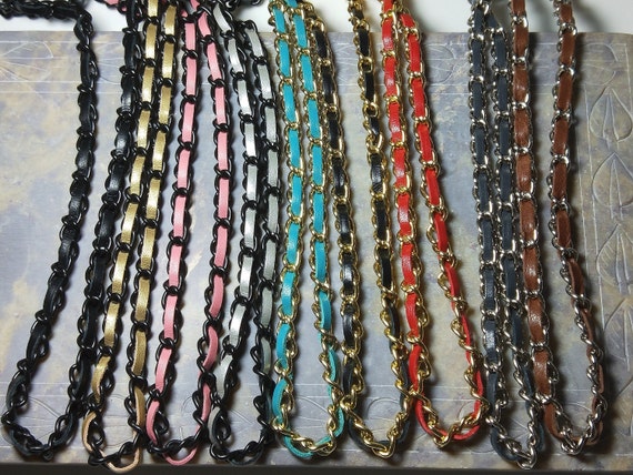 Metal chain 2025 bag strap