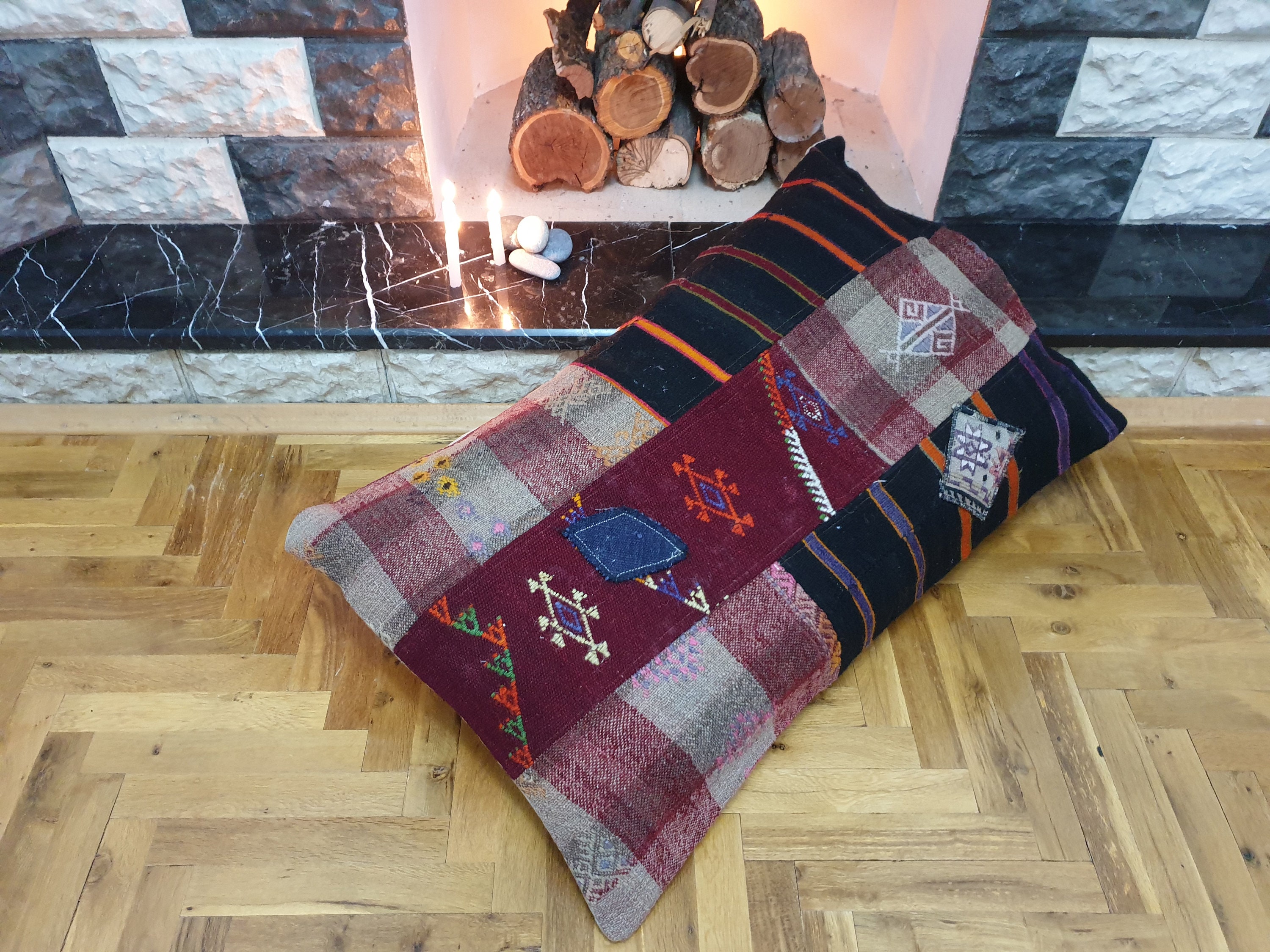 Large turkish top floor cushions