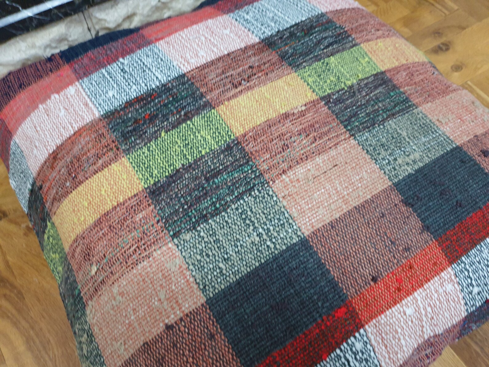 27x27 Pillow Cover Vintage Pillow Case Turkish Rug Pillow Etsy