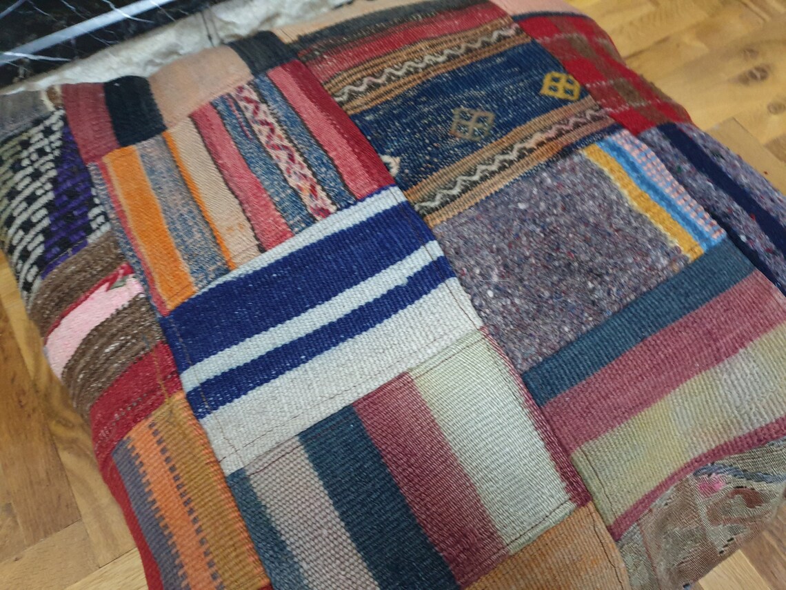 27x27 Pillow Cover Vintage Pillow Case Turkish Rug Pillow Etsy