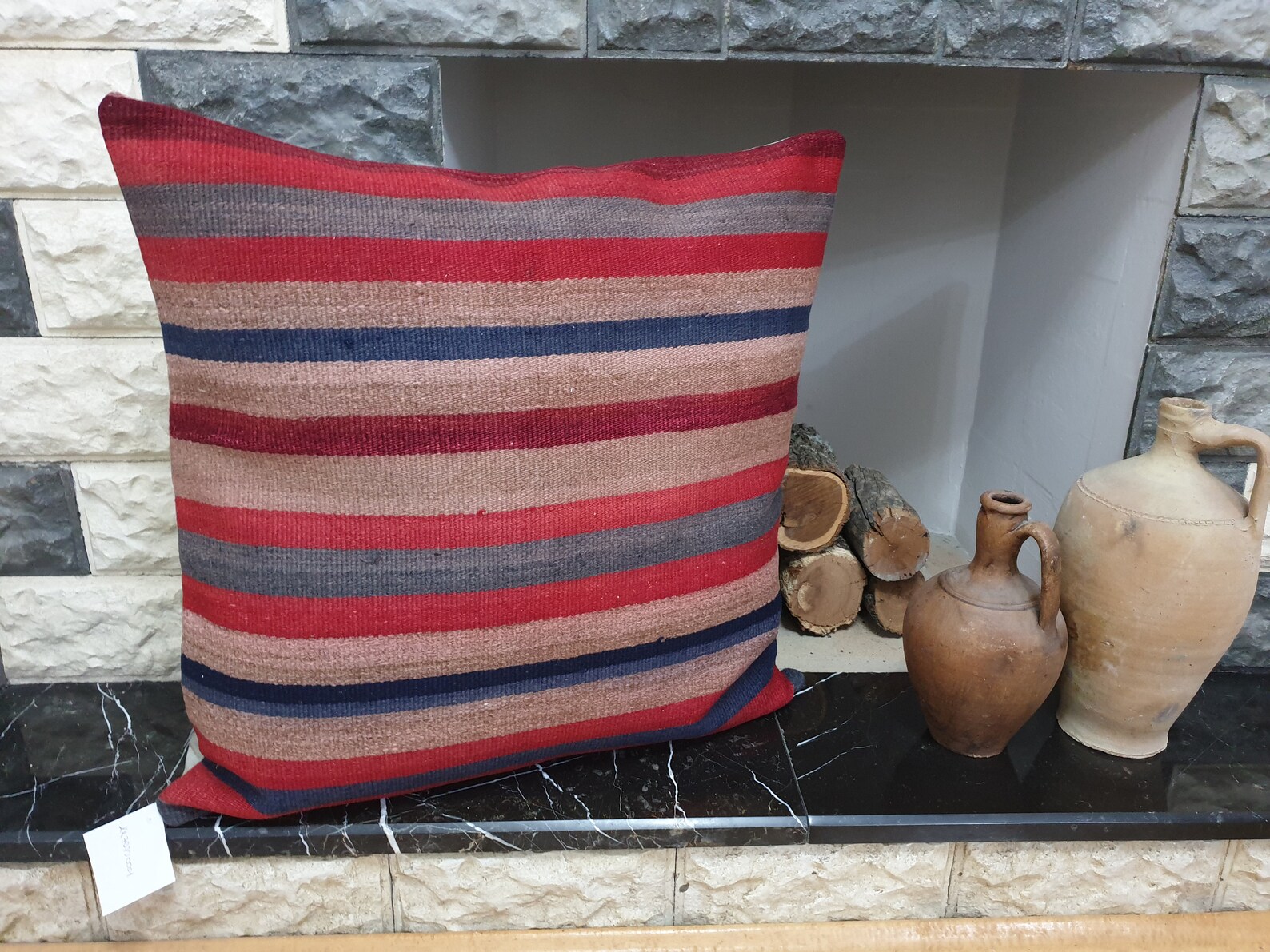 27x27 Pillow Cover Vintage Pillow Case Turkish Rug Pillow Etsy