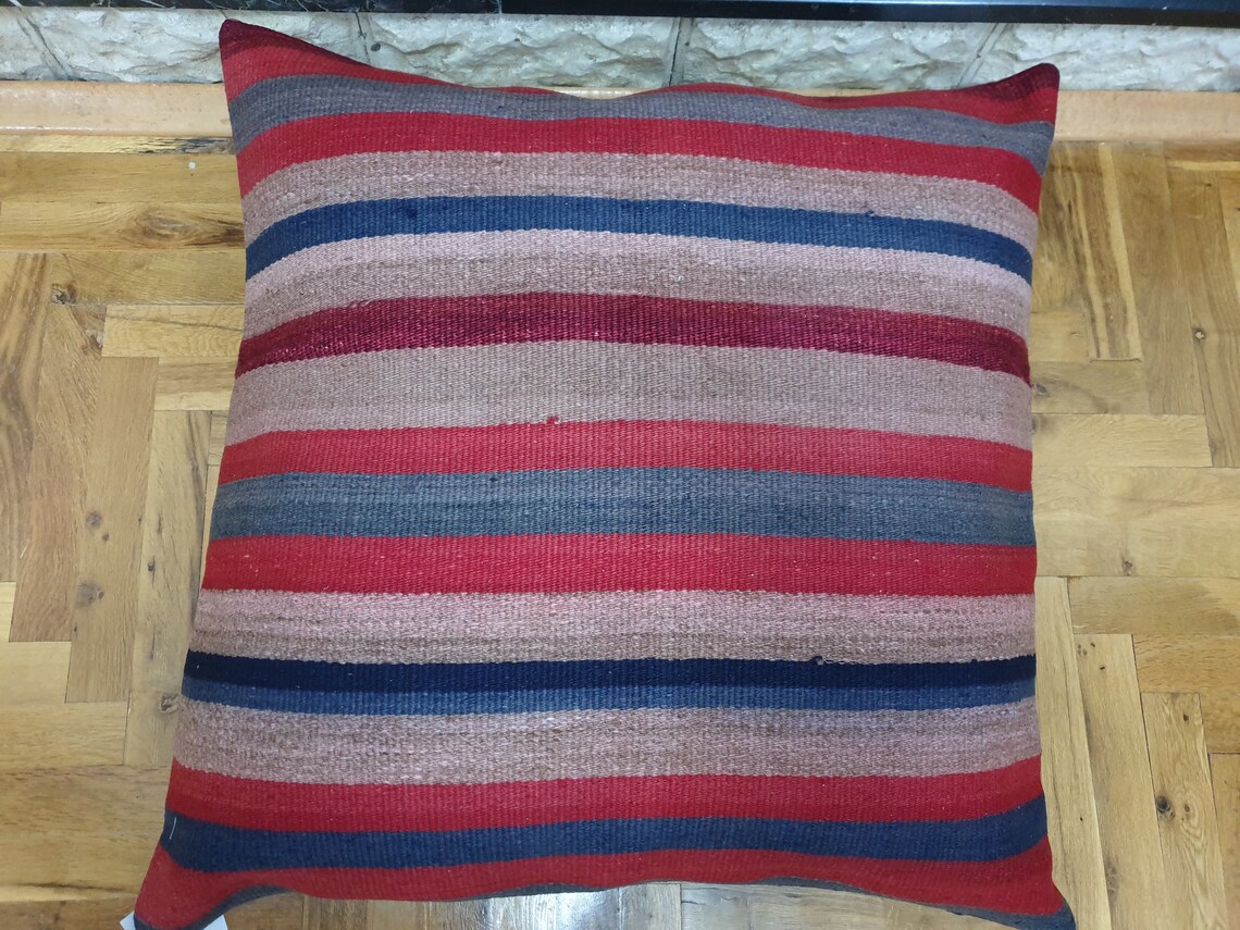 27x27 Pillow Cover Vintage Pillow Case Turkish Rug Pillow Etsy