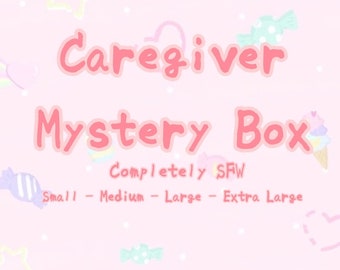 Caregiver Mystery Box | Age Regression | Customizable | Multiple Sizes | Completely SFW