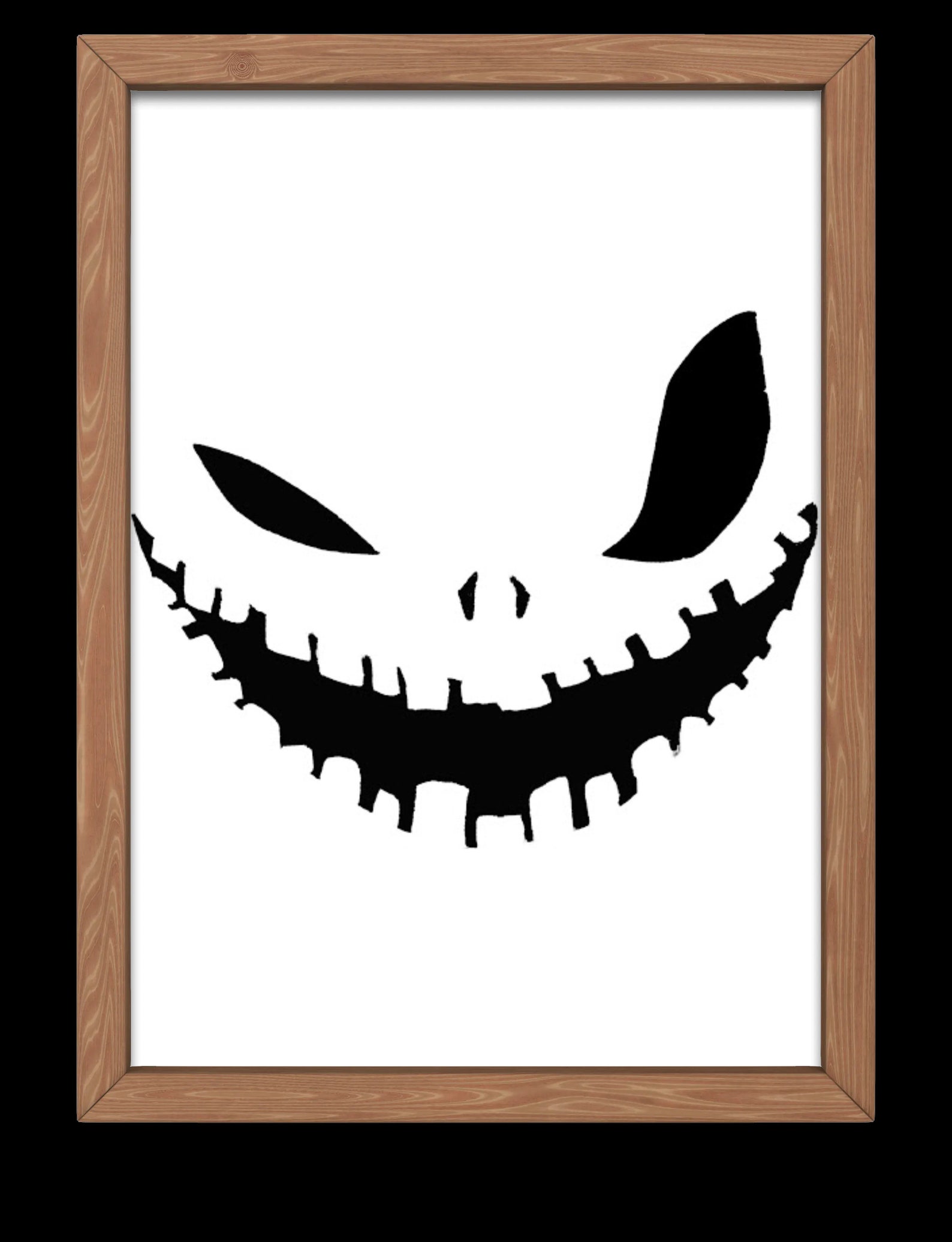 Set of 5 Prints Halloween Faces Scary faces Face mask for | Etsy