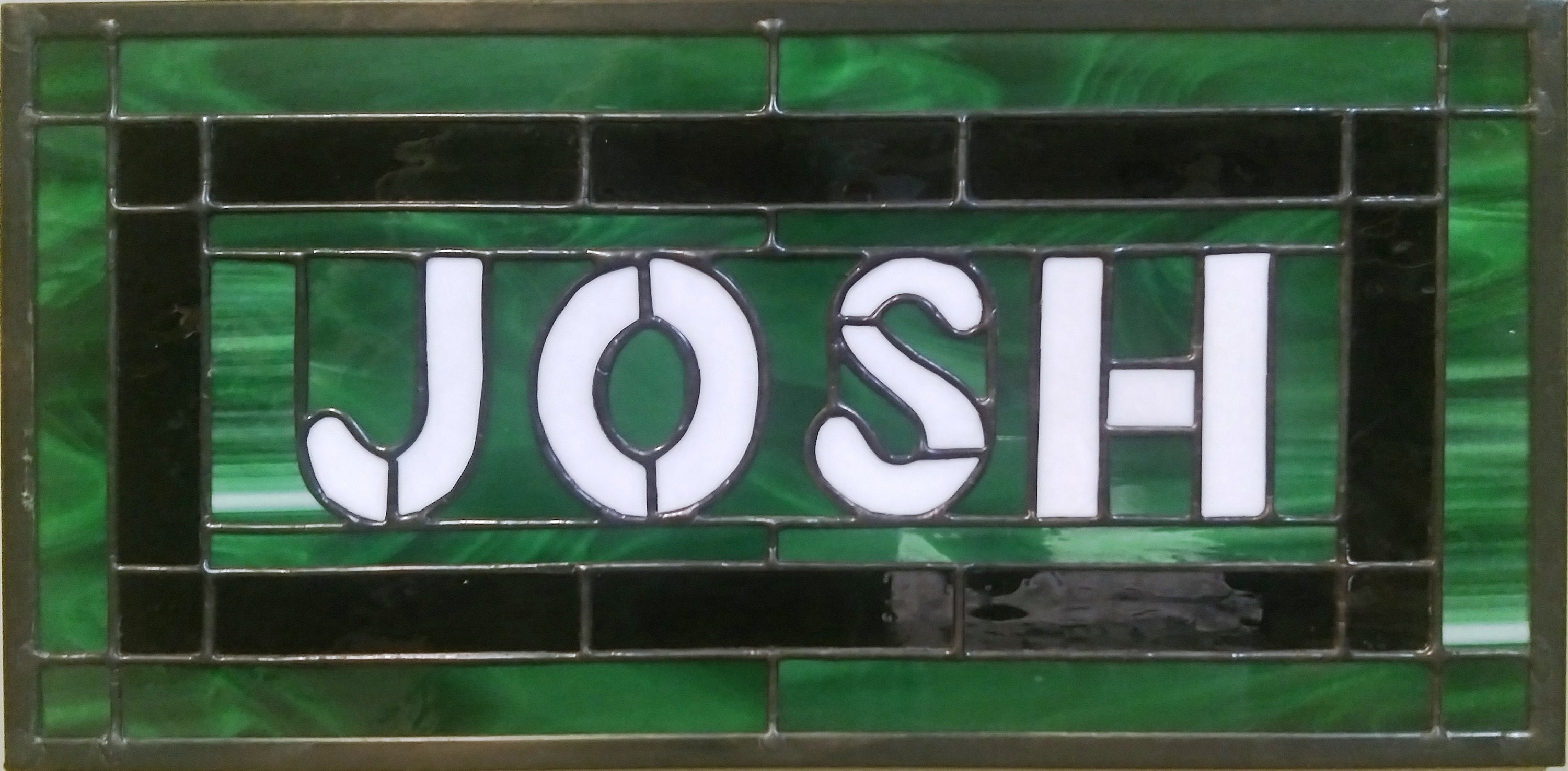 Personalized Stained Glass Names Etsy