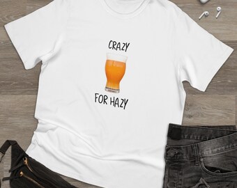 Crazy for Hazy, IPA Lovers Unisex Deluxe T-shirt