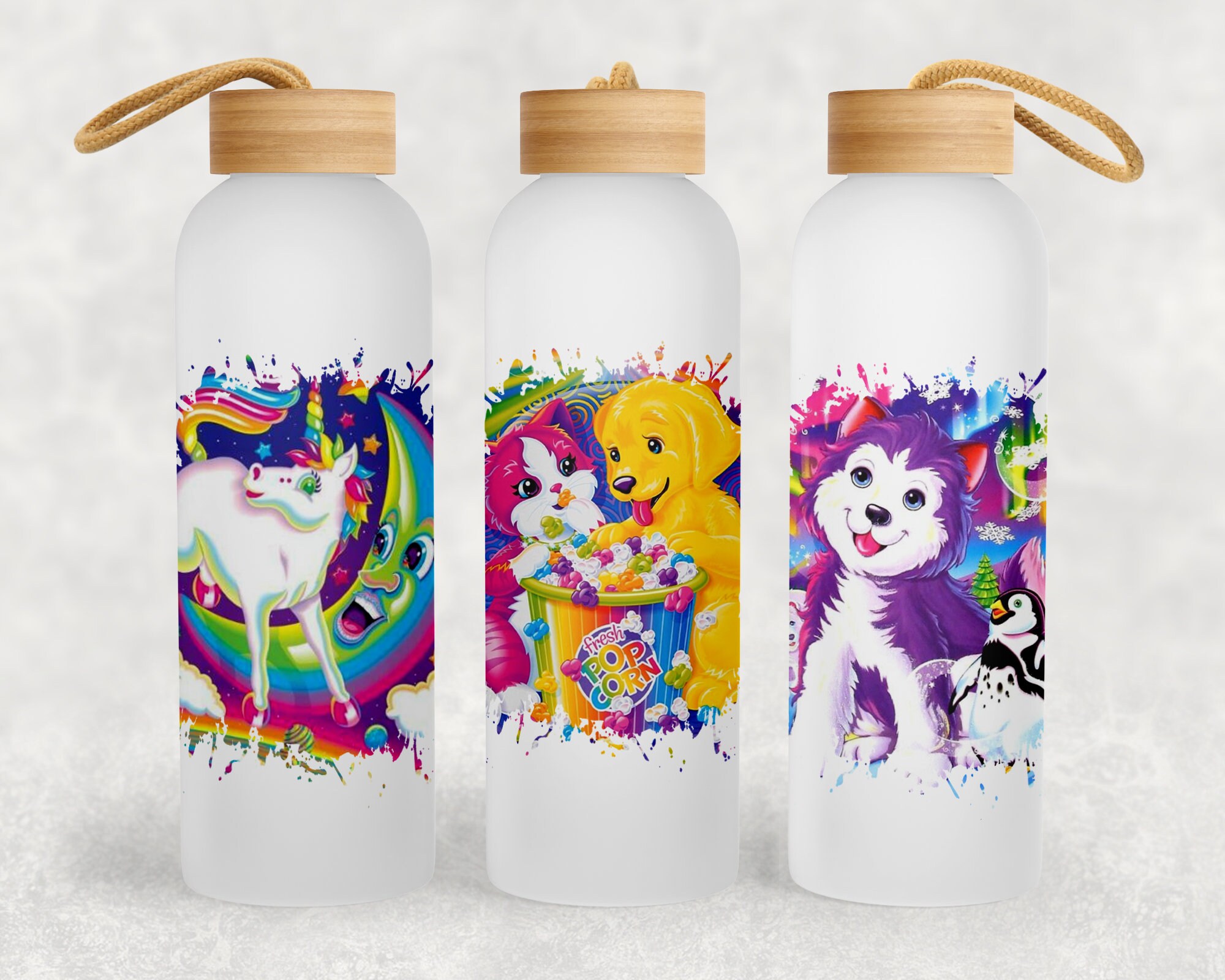 Lisa Frank Water Bottle Etsy